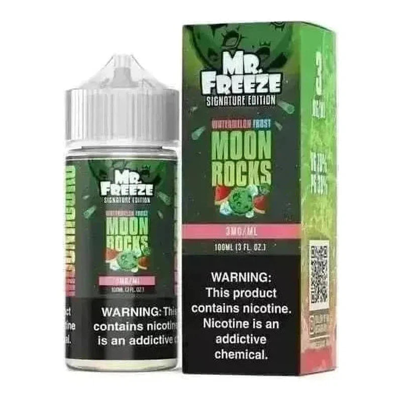 MR FREEZE E-LIQUID WATERMELON FROST MOON ROCKS - 100ML - Vape Land