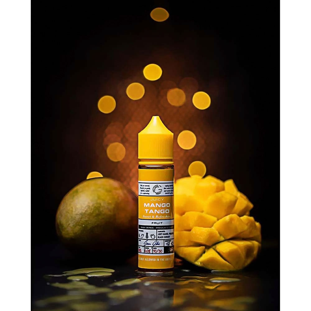 GLAS BASIX E-LIQUID MANGO TANGO - 60ML - Vape Land