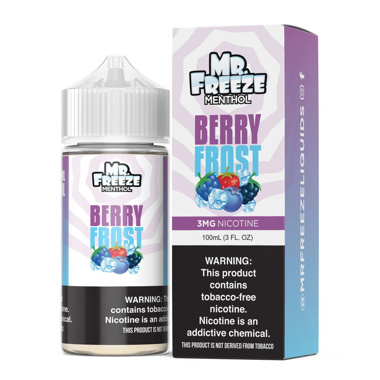 MR FREEZE E-LIQUID BERRY FROST - 100ML - Vape Land