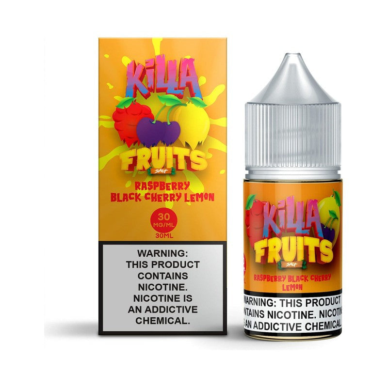 KILLA FRUITS SALT RASPBERRY BLACK CHERRY LEMON - 30ML - Vape Land