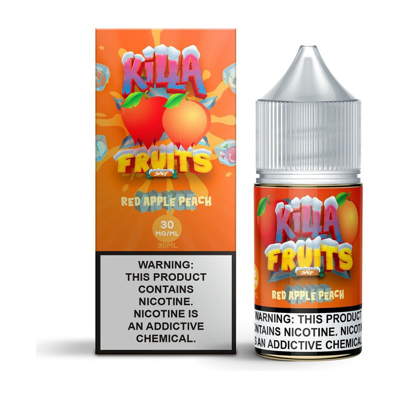 KILLA FRUITS SALT ICE RED APPLE PEACH - 30ML - Vape Land