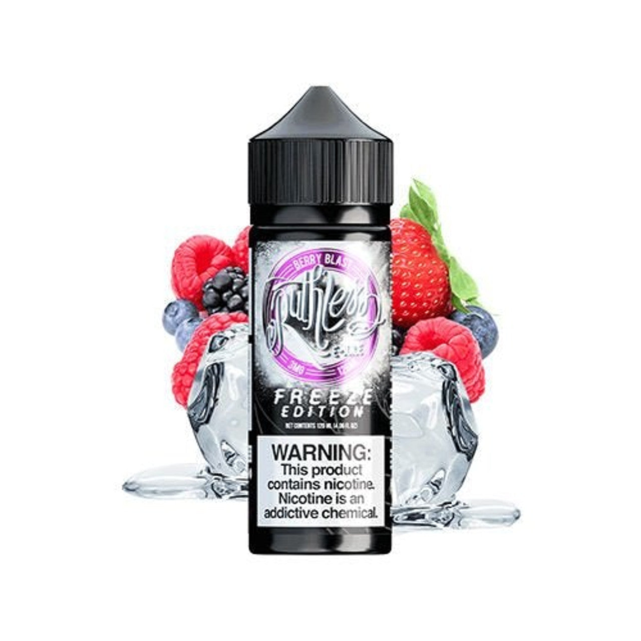 RUTHLESS E-LIQUID FREEZE EDITION BERRY BLAST - 120ML - Vape Land