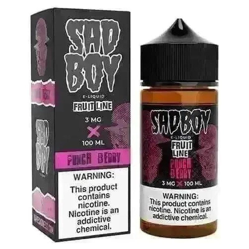 SADBOY E-LIQUID PUNCH BERRY - 100ML - Vape Land