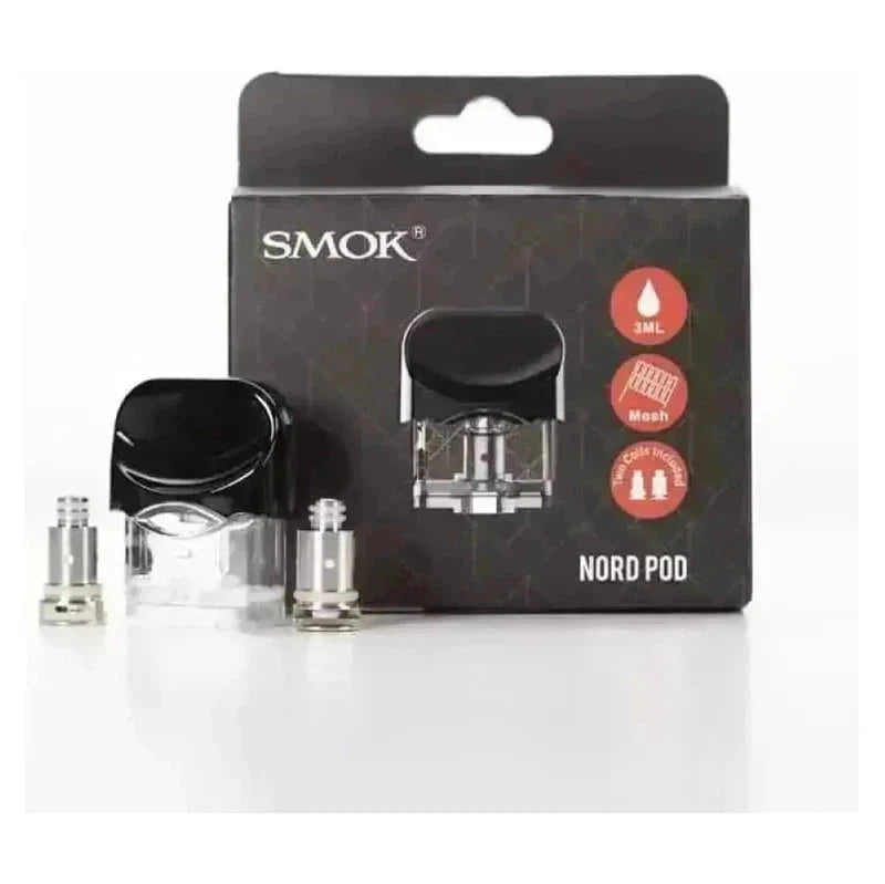 SMOK NORD REPLACEMENT POD SET | 2 COILS + 1 POD - Vape Land