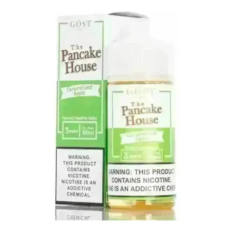 THE PANCAKE HOUSE E-LIQUID CARAMELIZED APPLE - 100ML - Vape Land