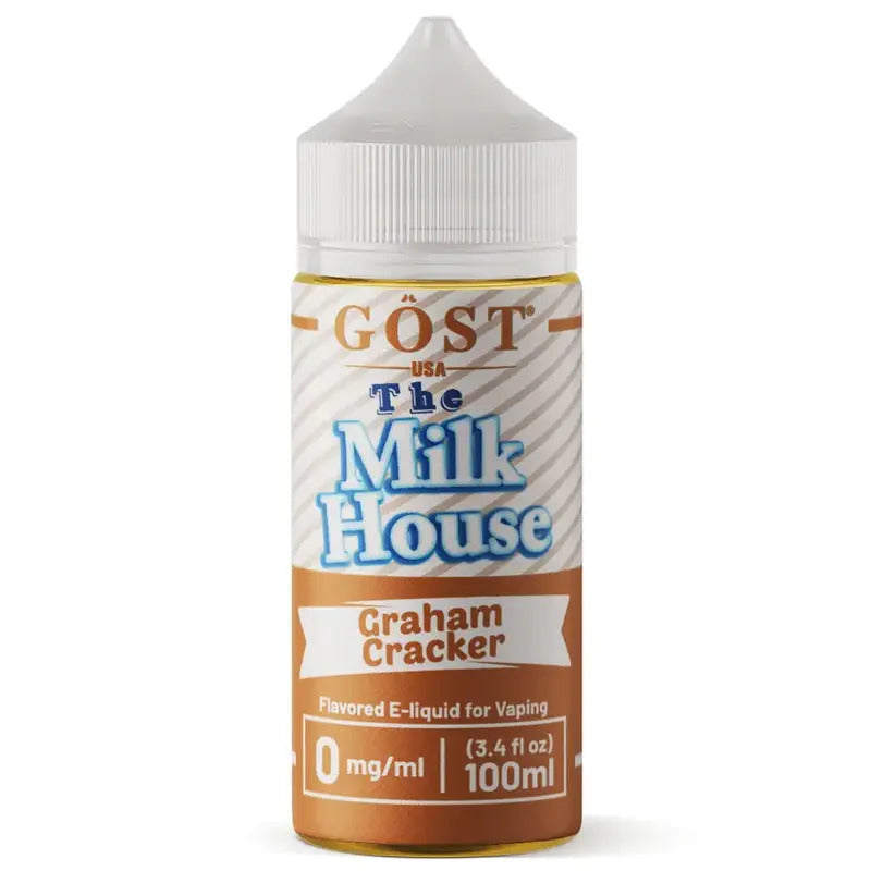 THE MILK HOUSE E-LIQUID GRAHAM CRACKER - 100ML - Vape Land