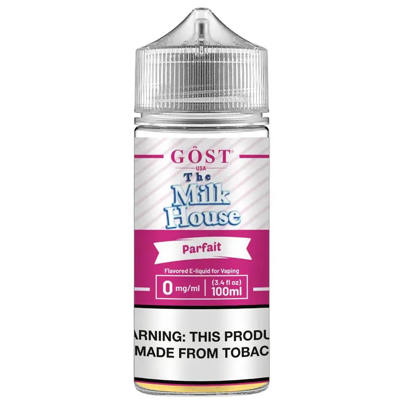 THE MILK HOUSE E-LIQUID PARFAIT - 100ML - Vape Land