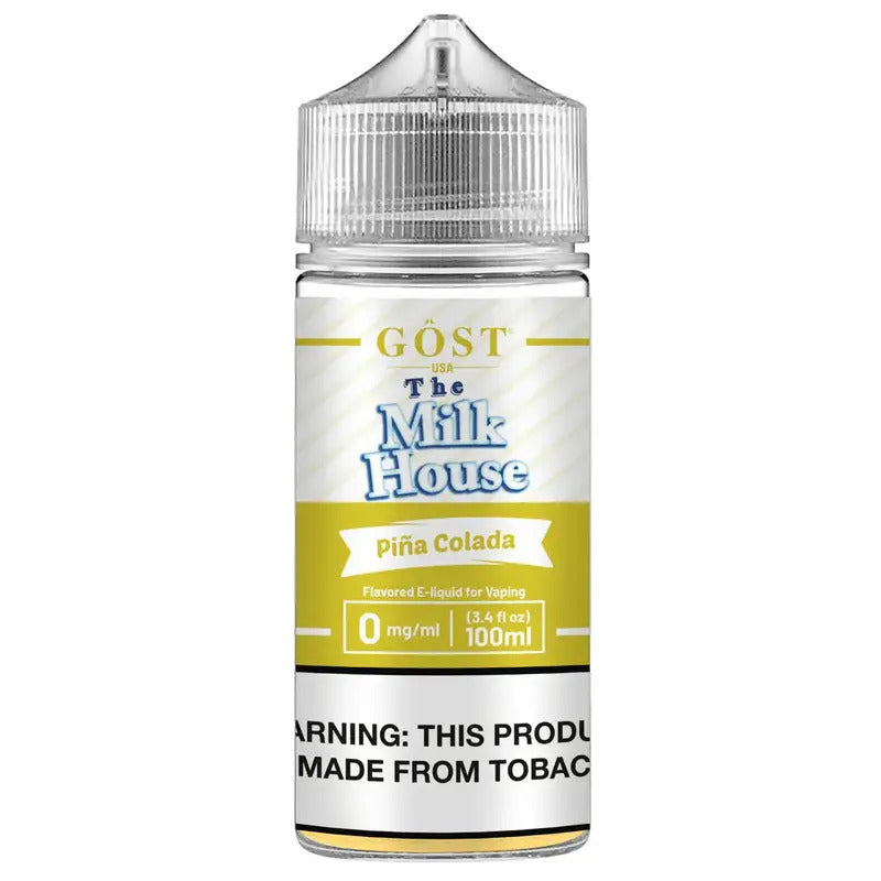 THE MILK HOUSE E-LIQUID PINA COLADA - 100ML - Vape Land