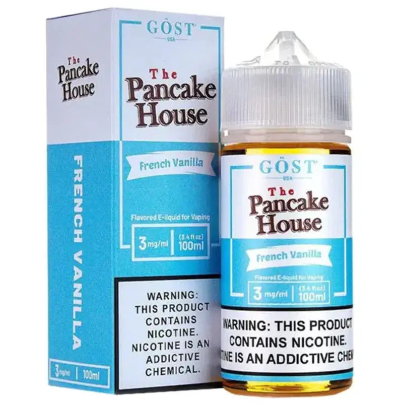 THE PANCAKE HOUSE E-LIQUID FRENCH VANILLA - 100ML - Vape Land