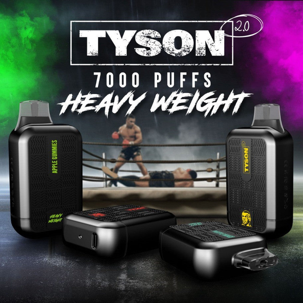 TYSON 2.0 HEAVY WEIGHT DISPOSABLE | 7000 PUFFS - Vape Land