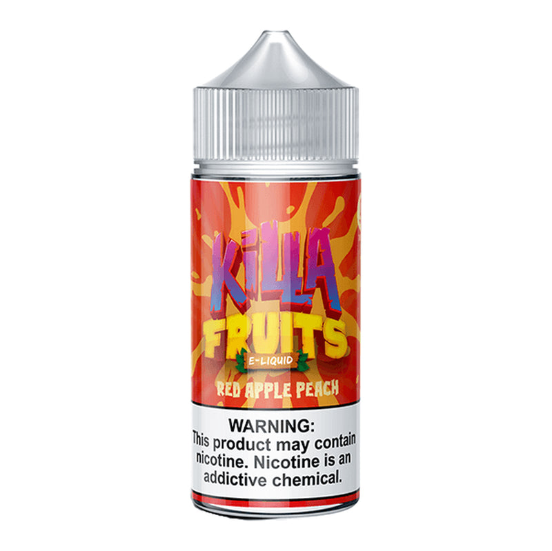 KILLA FRUITS E-JUICE RED APPLE PEACH - 100ML - Vape Land