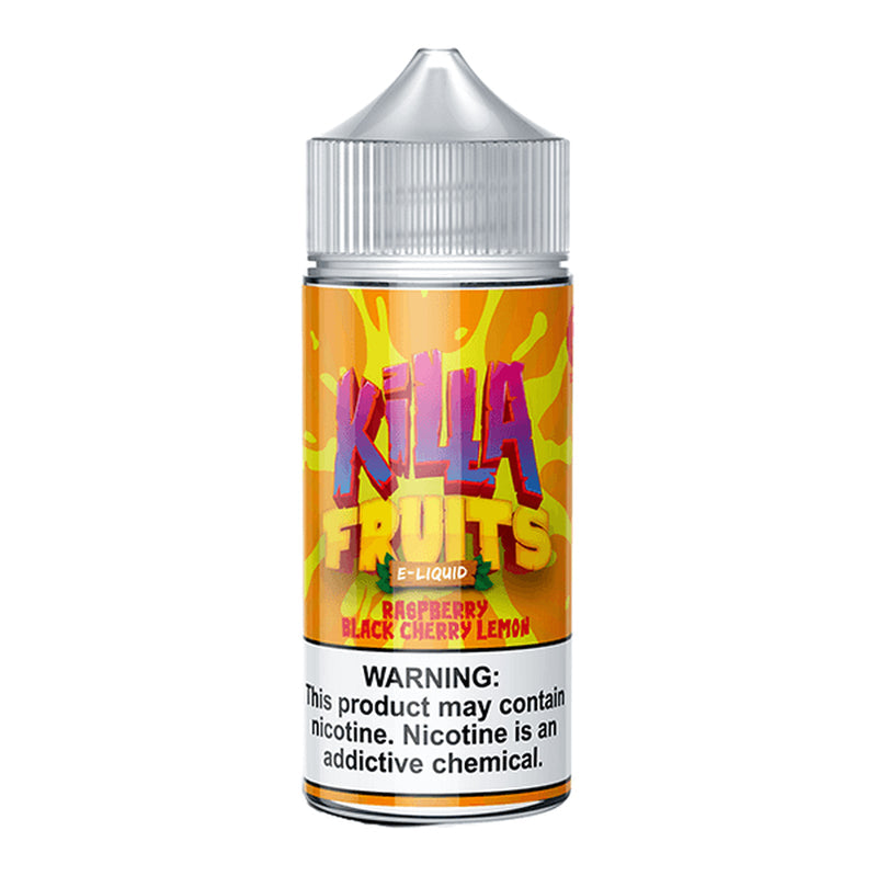 KILLA FRUITS E-JUICE RASPBERRY BLACK CHERRY LEMON - 100ML - Vape Land