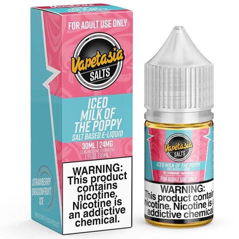 VAPETASIA SALT MILK OF THE POPPY ICED - 30ML - Vape Land