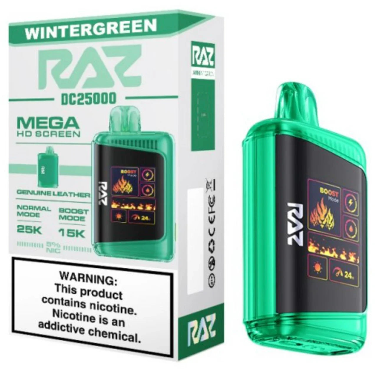 RAZ DC 25000 PUFF  Disposable Vape