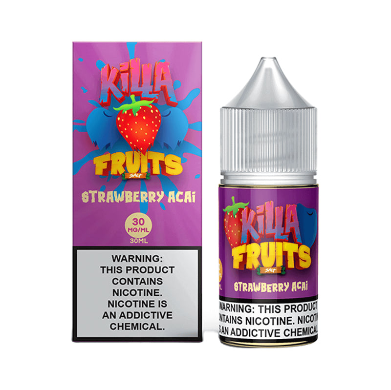 KILLA FRUITS SALT STRAWBERRY ACAI - 30ML - Vape Land