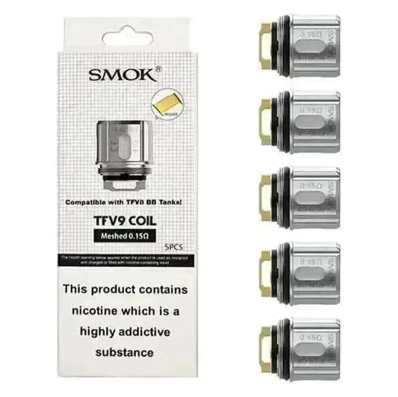 SMOK TFV9 REPLACEMENT COILS | 5 PACK - Vape Land