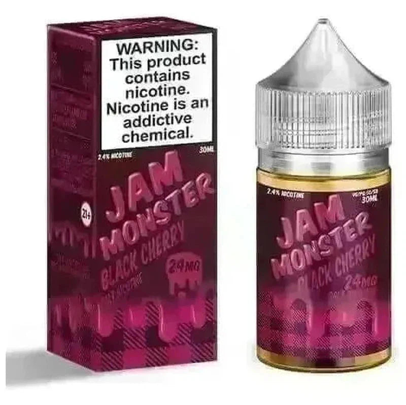 JAM MONSTER SALT BLACK CHERRY - 30ML - Vape Land