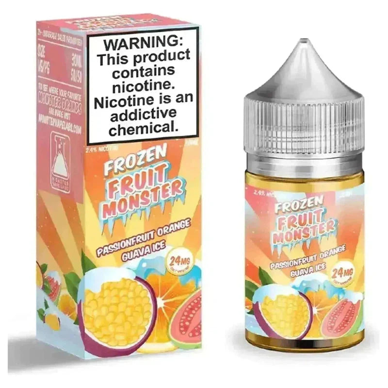 FROZEN FRUIT MONSTER SALT PASSIONFRUIT ORANGE GUAVA - 30ML - Vape Land