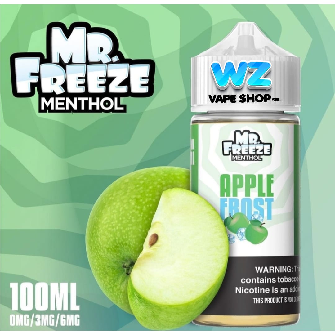 MR FREEZE E-LIQUID APPLE FROST - 100ML - Vape Land