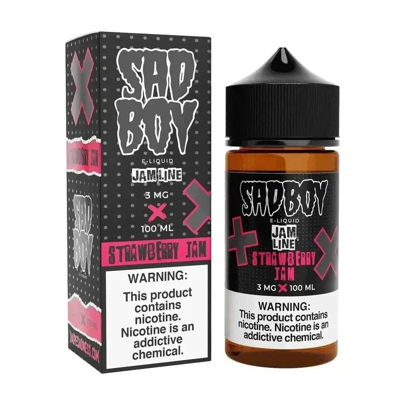 SADBOY E-LIQUID STRAWBERRY JAM - 100ML - Vape Land