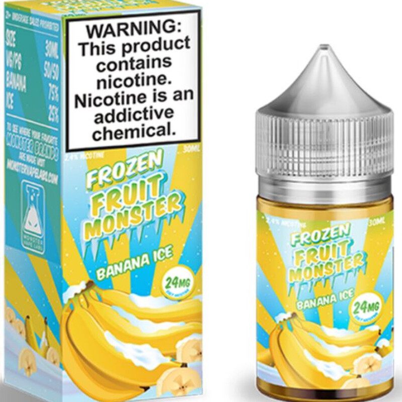 FROZEN FRUIT MONSTER SALT BANANA ICE - 30ML - Vape Land