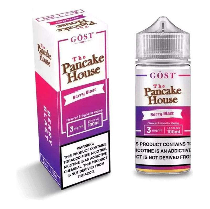 THE PANCAKE HOUSE E-LIQUID BERRY BLAST - 100ML - Vape Land