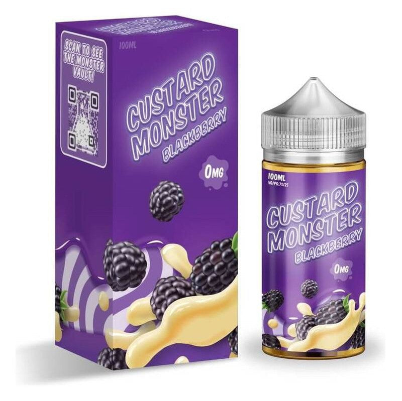 CUSTARD MONSTER E-LIQUID BLACKBERRY - 100ML - Vape Land