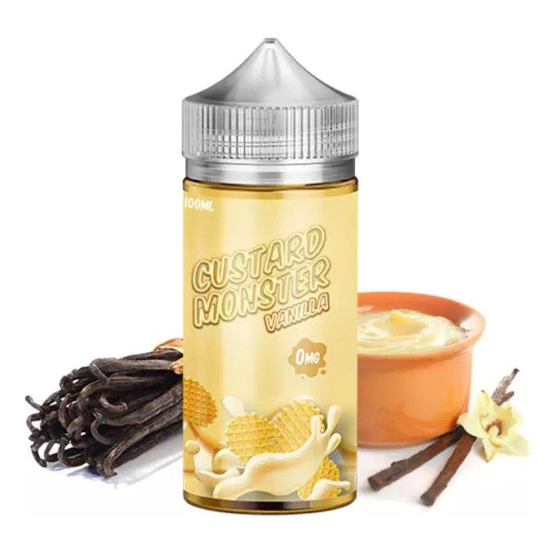 CUSTARD MONSTER E-LIQUID VANILLA - 100ML - Vape Land