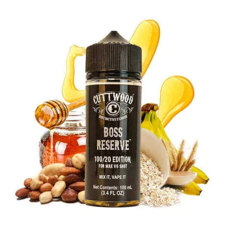 CUTTWOOD E-LIQUID BOSS RESERVE - 120ML - Vape Land