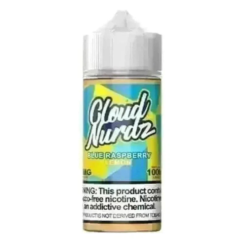 CLOUD NURDZ E-LIQUID BLUE RASPBERRY LEMON - 100ML - Vape Land