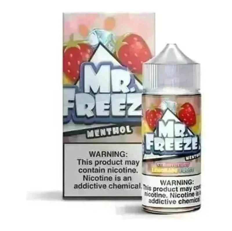 MR FREEZE E-LIQUID STRAWBERRY LEMONADE FROST - 100ML - Vape Land