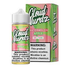 CLOUD NURDZ E-LIQUID WATERMELON APPLE - 100ML - Vape Land