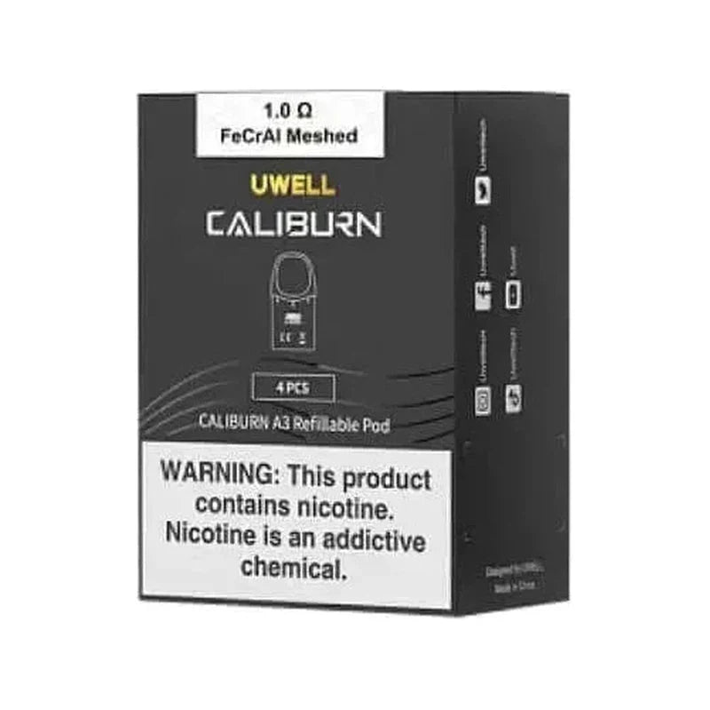 UWELL CALIBURN A3 REPLACEMENT PODS | 4 PACK - Vape Land