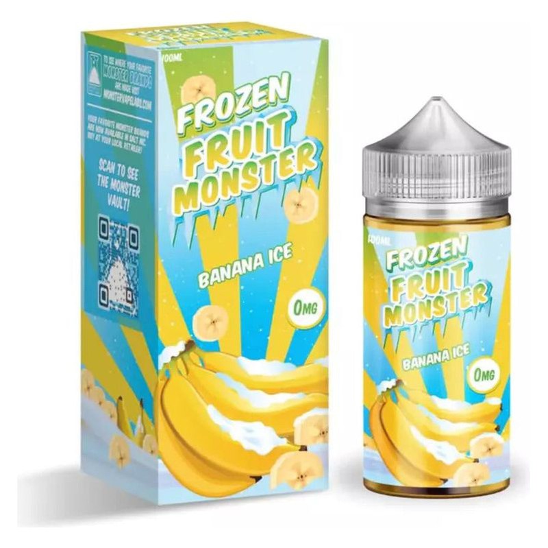 FROZEN FRUIT MONSTER E-LIQUID BANANA ICE - 100ML - Vape Land