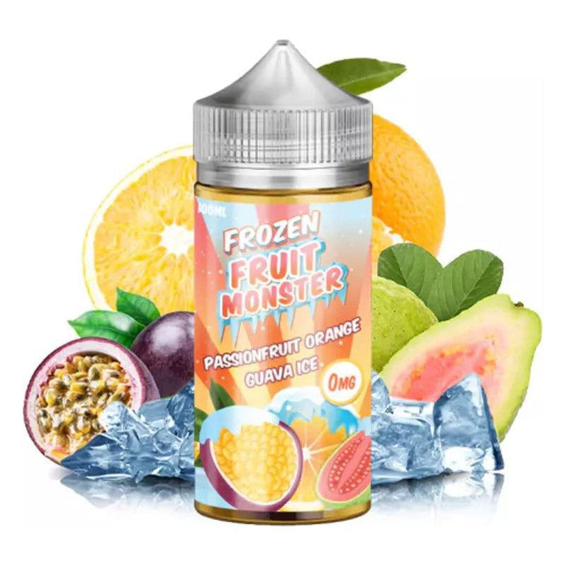 FROZEN FRUIT MONSTER E-LIQUID PASSIONFRUIT ORANGE GUAVA - 100ML - Vape Land