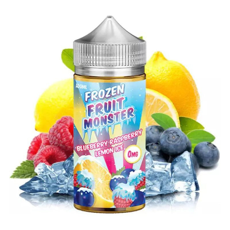 FROZEN FRUIT MONSTER E-LIQUID BLUEBERRY RASPBERRY LEMON - 100ML - Vape Land