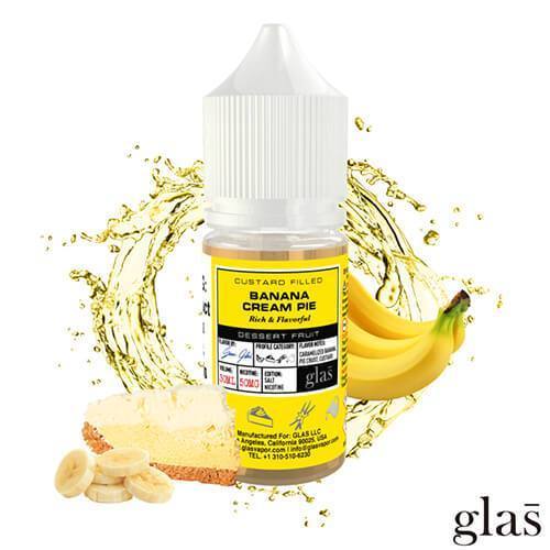 GLAS BASIX SALT BANANA CREAM PIE - 30ML - Vape Land