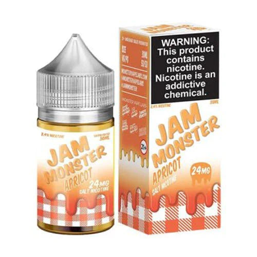 JAM MONSTER SALT APRICOT - 30ML - Vape Land