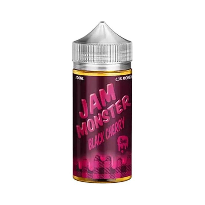 JAM MONSTER E-LIQUID BLACK CHERRY - 100ML - Vape Land