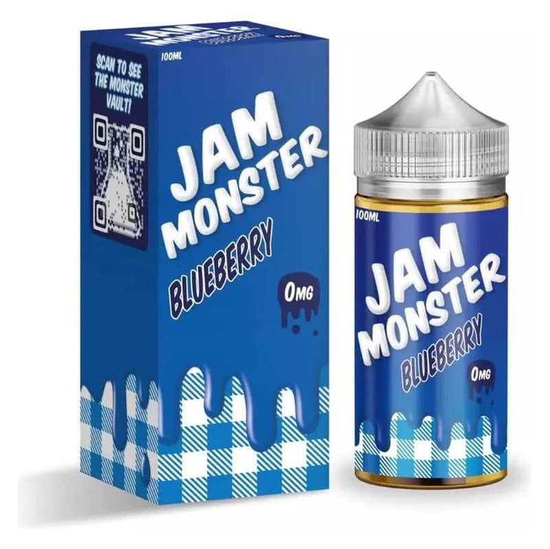 JAM MONSTER E-LIQUID BLUEBERRY - 100ML - Vape Land