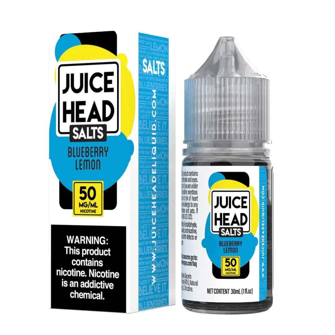 JUICE HEAD SALT BLUEBERRY LEMON - 30ML - Vape Land