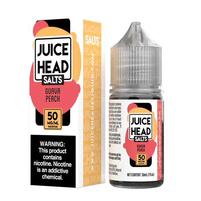 JUICE HEAD SALT GUAVA PEACH - 30ML - Vape Land