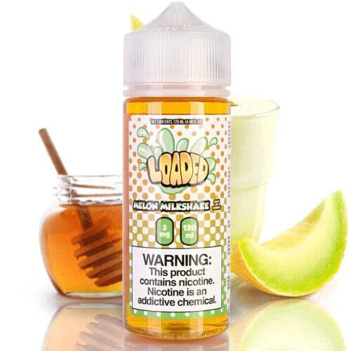 LOADED E-LIQUID MELON MILKSHAKE - 120ML - Vape Land