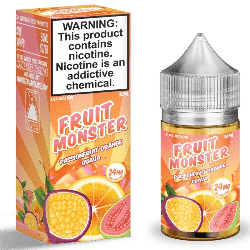 FRUIT MONSTER SALT PASSIONFRUIT ORANGE GUAVA - 30ML - Vape Land