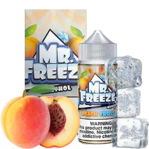 MR FREEZE E-LIQUID PEACH FROST - 100ML - Vape Land