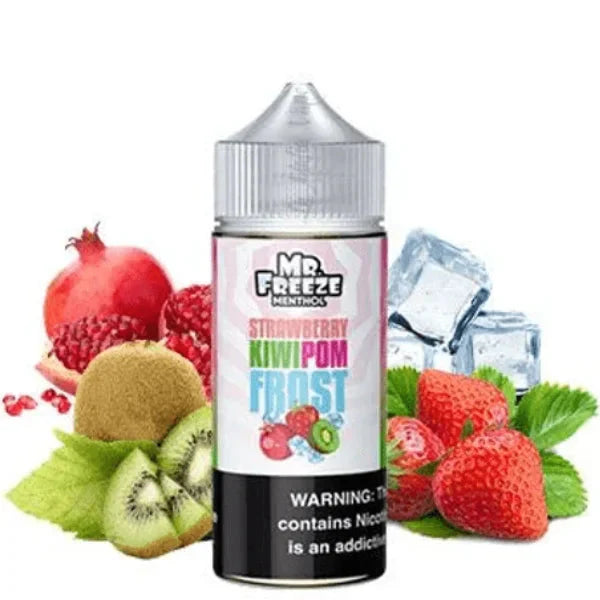 MR FREEZE E-LIQUID STRAWBERRY KIWI POM FROST - 100ML - Vape Land