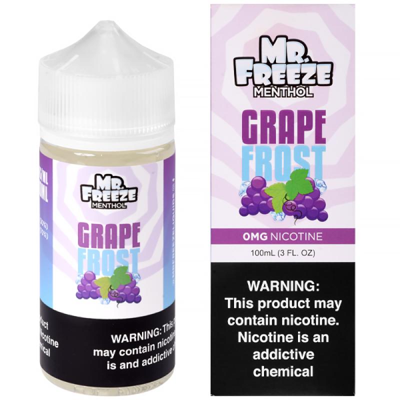 MR FREEZE E-LIQUID GRAPE FROST - 100ML - Vape Land