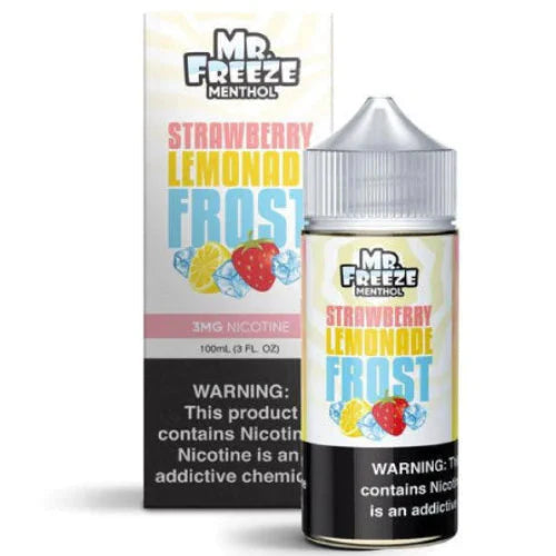 MR FREEZE E-LIQUID STRAWBERRY LEMONADE FROST - 100ML - Vape Land