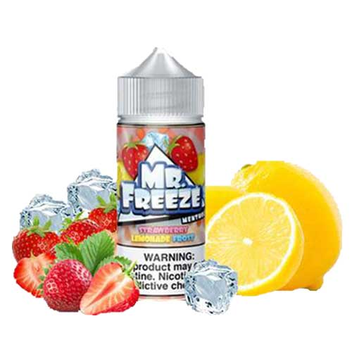 MR FREEZE E-LIQUID STRAWBERRY LEMONADE FROST - 100ML - Vape Land