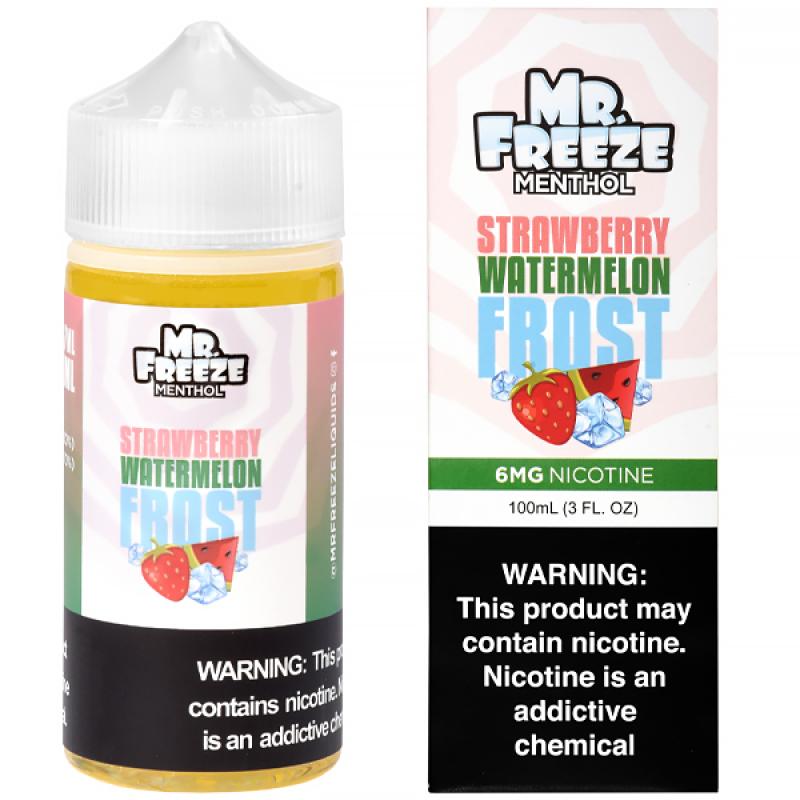 MR FREEZE E-LIQUID STRAWBERRY WATERMELON FROST - 100ML - Vape Land